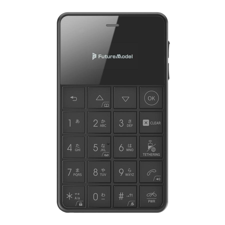 フューチャーモデル Niche Phone-S+ FutureModel フューチャーモデル Niche Phone-S+ Black ブラック