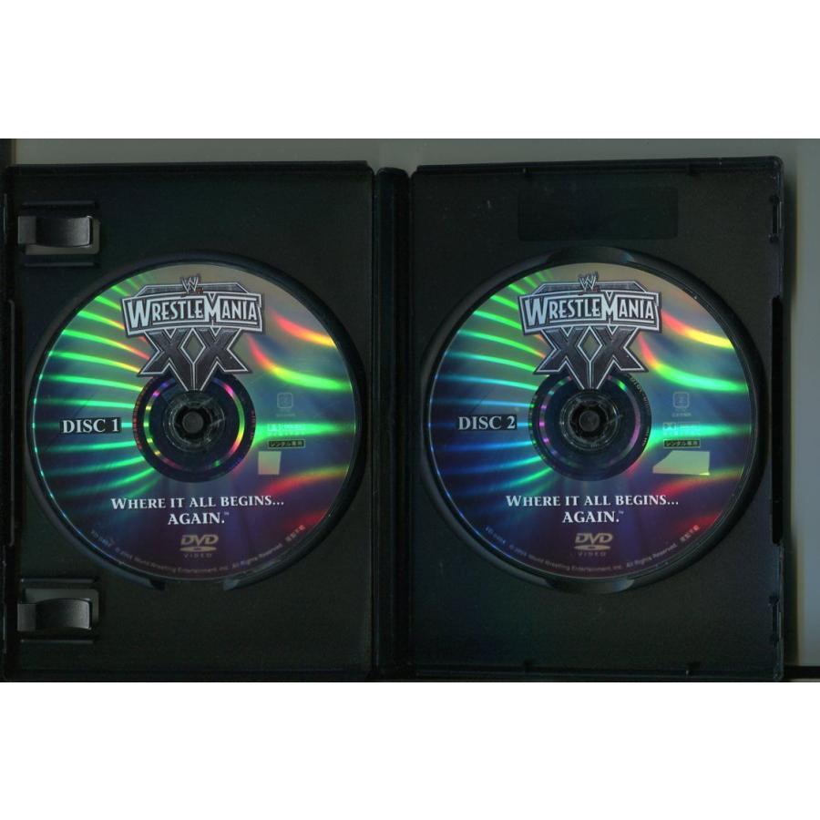 WRESTLE MANIA XX レッスルマニア 20/2本セット（3枚組） 中古DVD