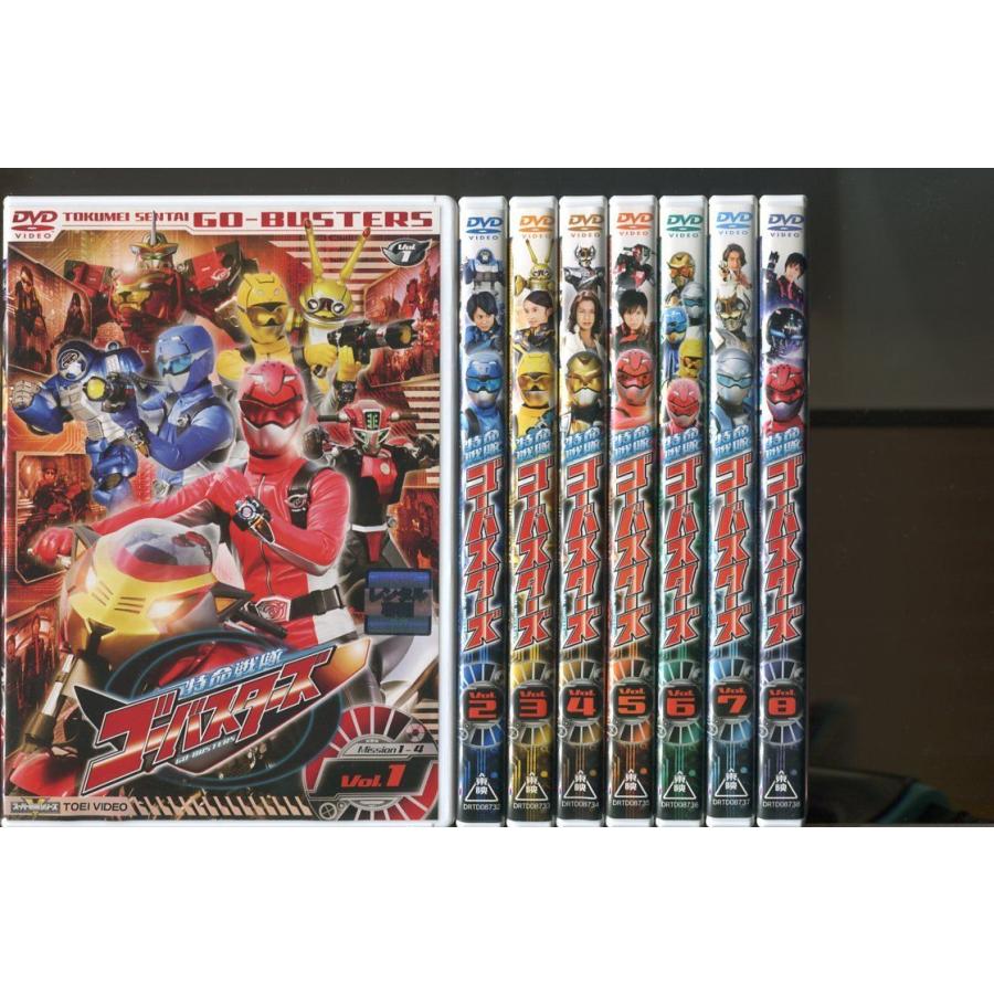 特命戦隊ゴーバスターズ/全12巻＋HERO CLUB2巻＋劇場版2巻＋Vシネマ 計17巻セット 中古DVD レンタル落ち/鈴木勝大/馬場良馬/a4517 | ブランド登録なし