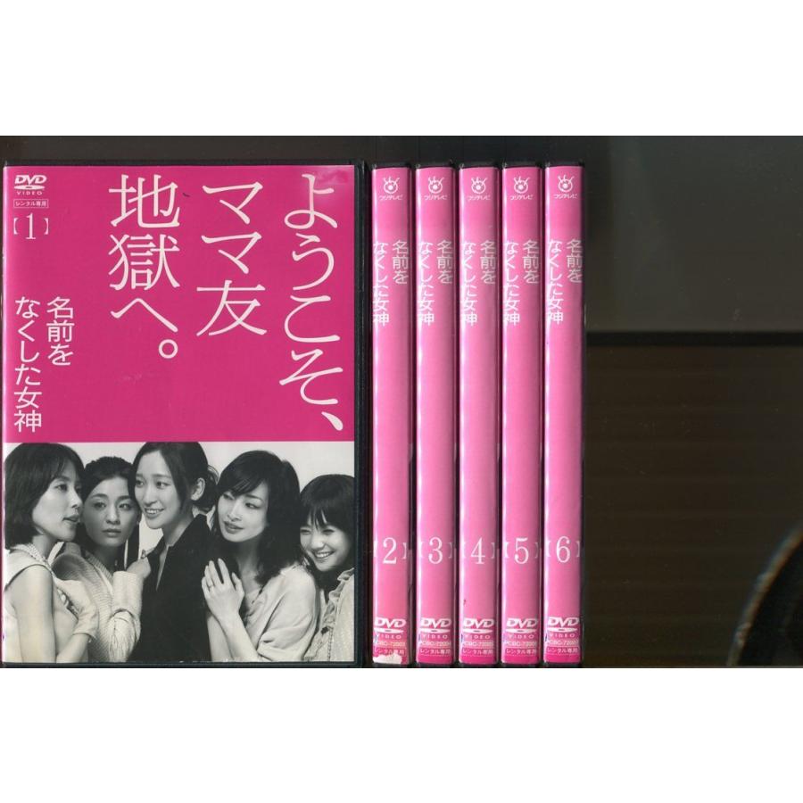 名前をなくした女神 DVD 全6巻　全巻セット 名前をなくした女神/全6巻セット 中古DVD レンタル落ち/杏/尾野真千子
