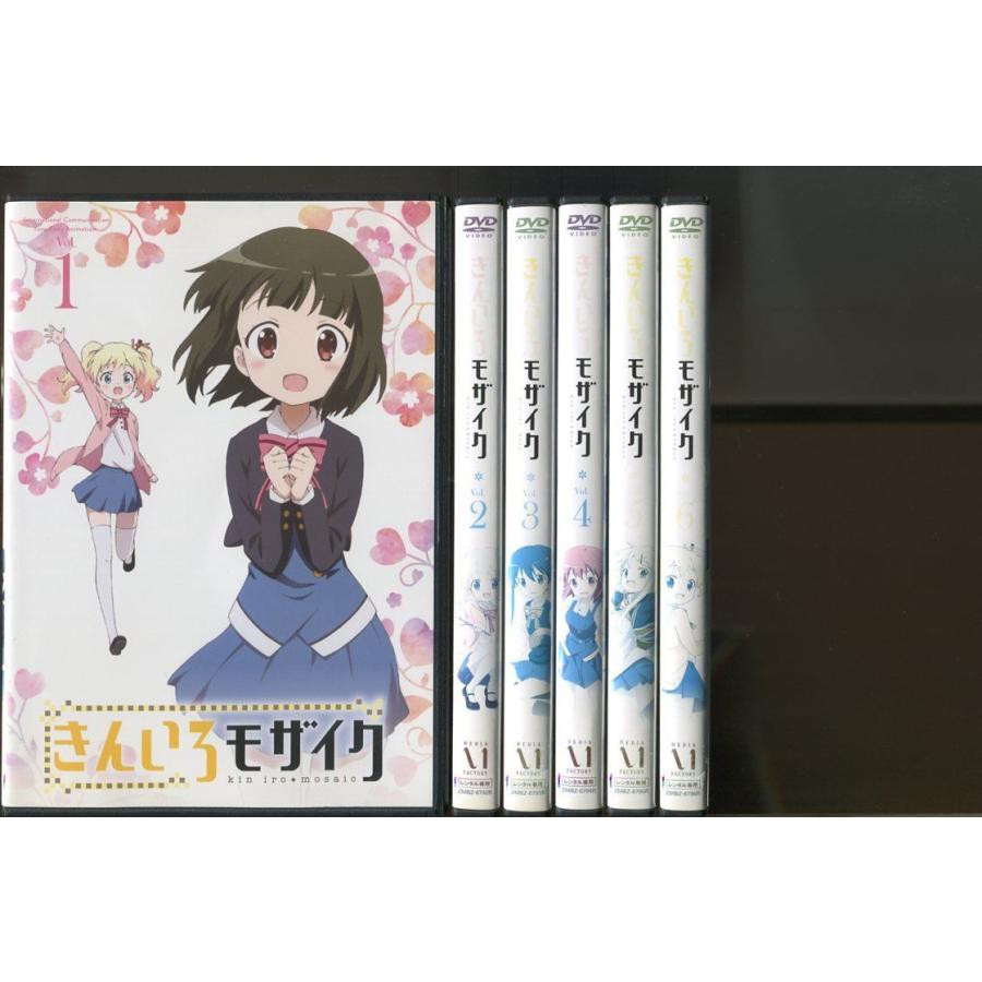 きんいろモザイク/全6巻＋ハロー!!きんいろモザイク/全6巻 計12巻セット 中古DVD レンタル落ち/西明日香/田中真奈美/a8179 | ブランド登録なし