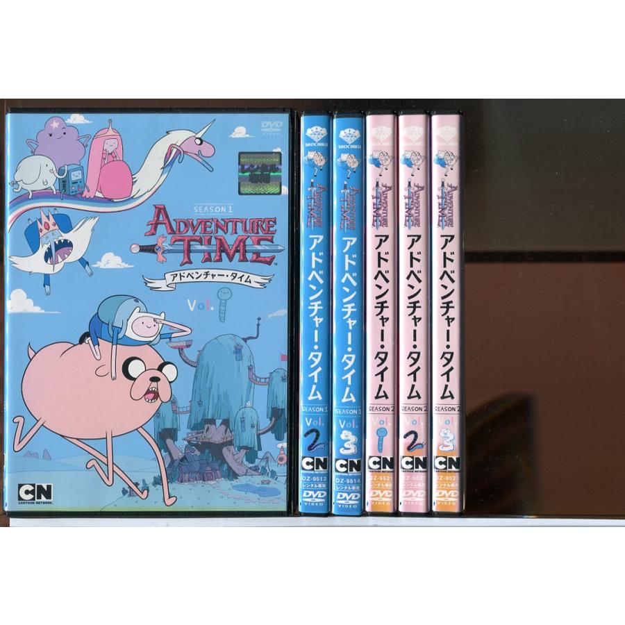 アドベンチャー・タイム シーズン1〜4 全12巻セット/DVD 中古