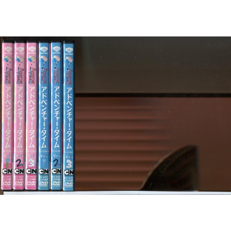 アドベンチャー・タイム　SEASON１〜４　レンタル落ち　ＤＶＤ　全１２巻セット アドベンチャー・タイム DVD season1〜4 全12巻セット ケース付き