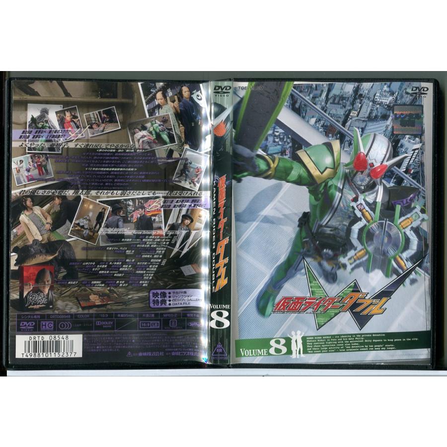 仮面ライダーダブル VOL.8/DVD 中古 レンタル落ち/桐山漣/菅田将暉