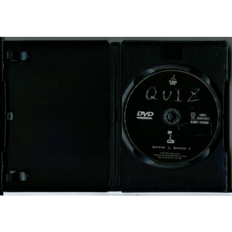 QUIZ 全6巻セット/DVD 中古 レンタル落ち/財前直見/内藤剛志/c6580
