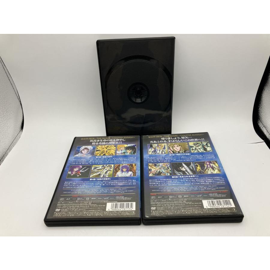 聖闘士星矢 冥王ハーデス エリシオン編 全3巻/DVD 中古 レンタル落ち ※ジャケットカバー欠品巻有/c7058 | ブランド登録なし | 01