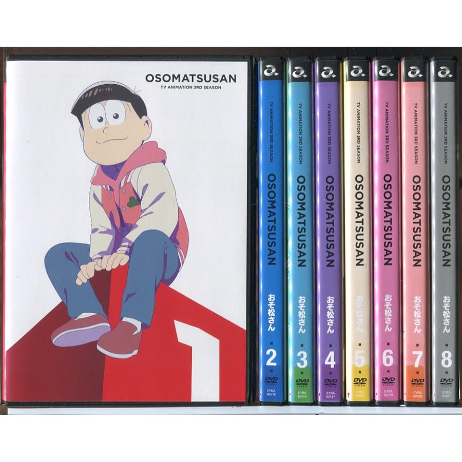 おそ松さん 第3期 全8巻セット/DVD 中古 レンタル落ち/c7367 | ブランド登録なし