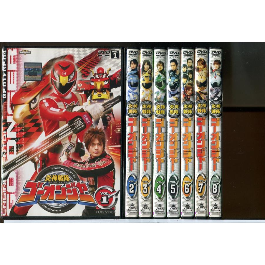 炎神戦隊ゴーオンジャー 全12巻+他2巻 計14巻セット/DVD 中古 レンタル落ち/古原靖久/片岡信和/c7746 | ブランド登録なし | 01