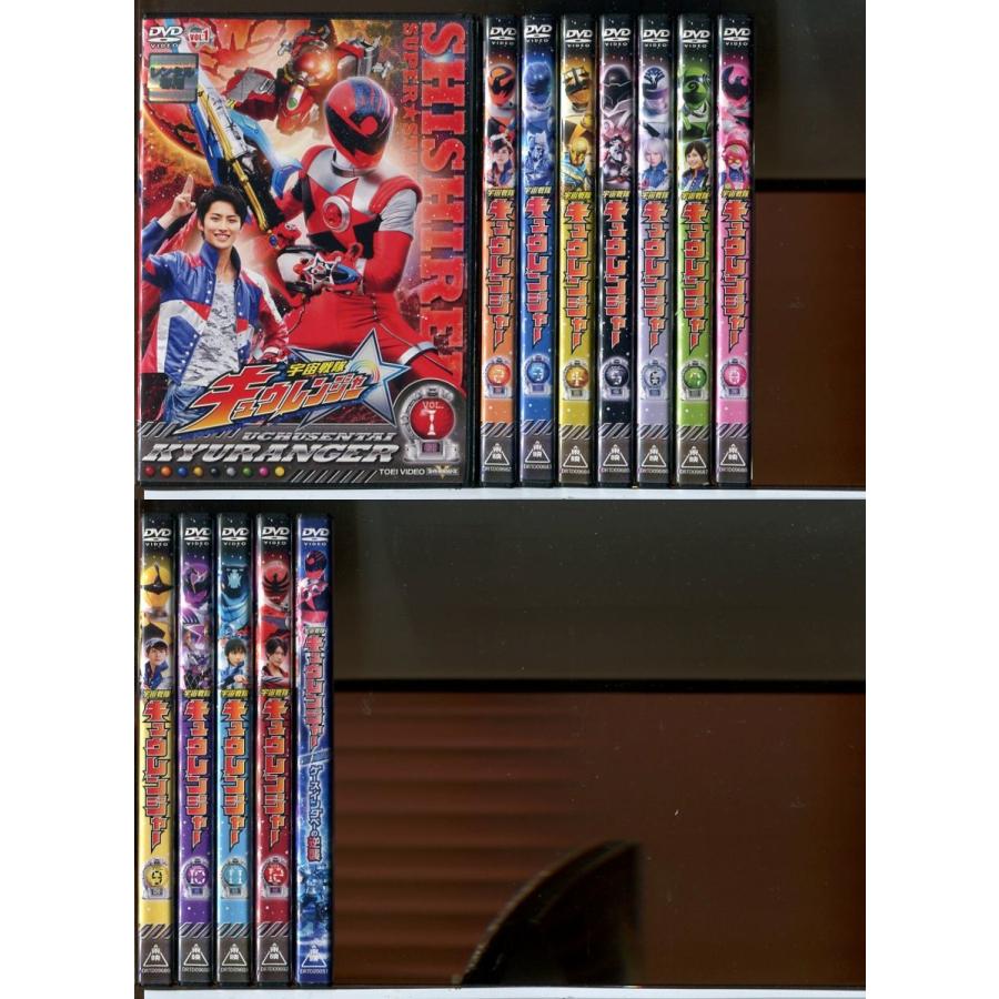 宇宙戦隊キュウレンジャー 全12巻+THE MOVIE ゲース・インダベーの逆襲 計13巻セット/DVD 中古 レンタル落ち/岐洲匠/岸洋佑/c7967 | ブランド登録なし