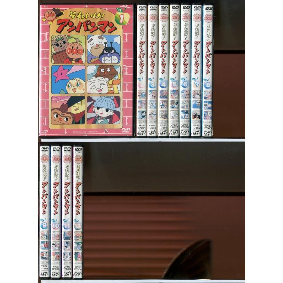 それいけ！アンパンマン ’02 全12巻セット/DVD 中古 レンタル落ち/c8185 | ブランド登録なし