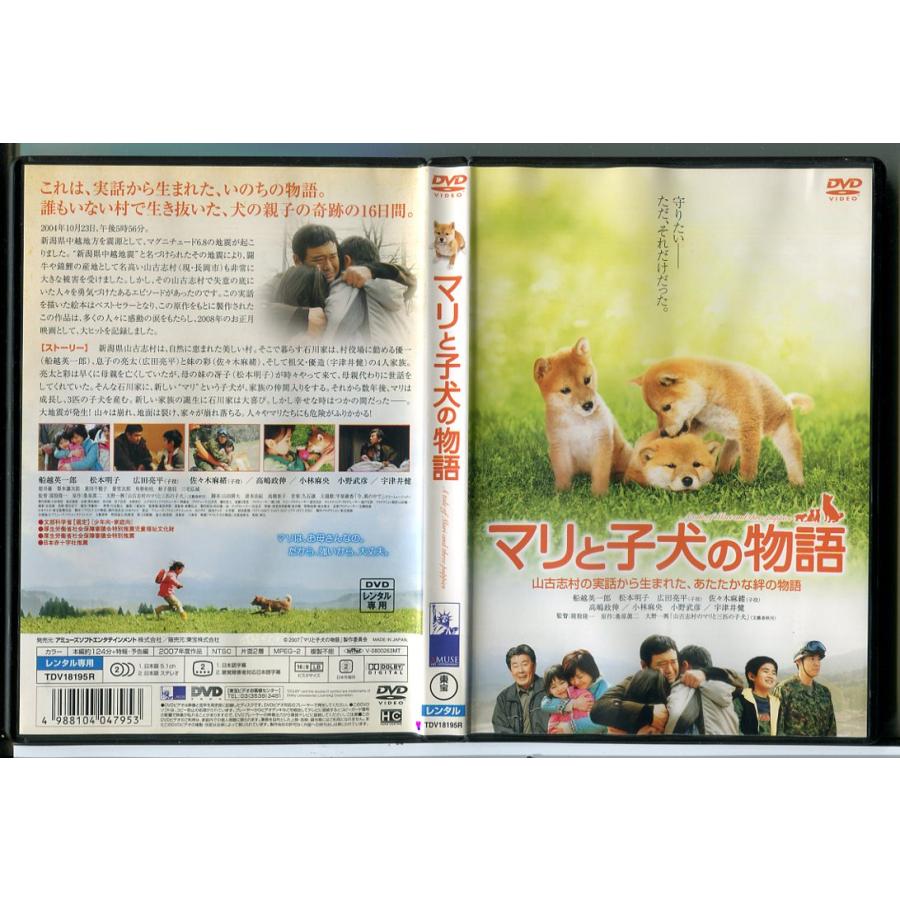 マリと子犬の物語/DVD 中古 レンタル落ち/船越英一郎/松本明子/c8812 | ブランド登録なし