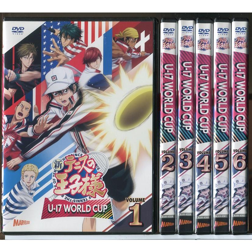 新テニスの王子様 U-17 WORLD CUP 全6巻セット/DVD 中古 レンタル落ち/c8886 | ブランド登録なし