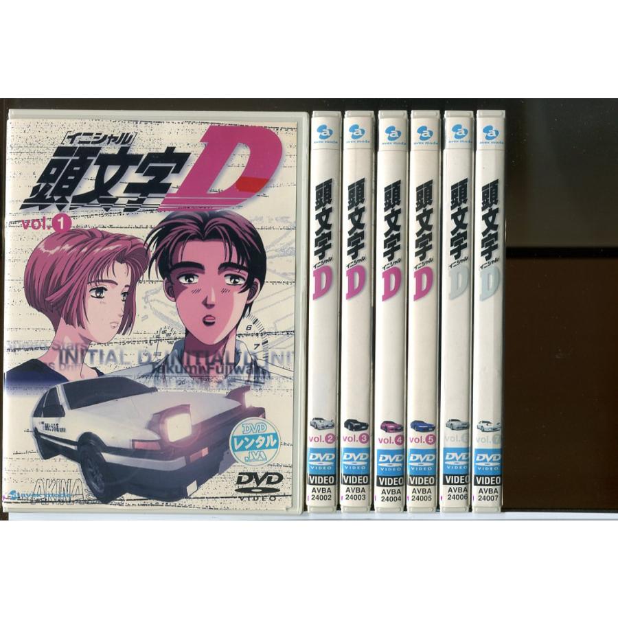 セル版 頭文字D イニシャルD VOLUME-1〜7 全7巻 DVD 頭文字D イニシャルD 全7巻セット/DVD 中古 レンタル落ち/c9180