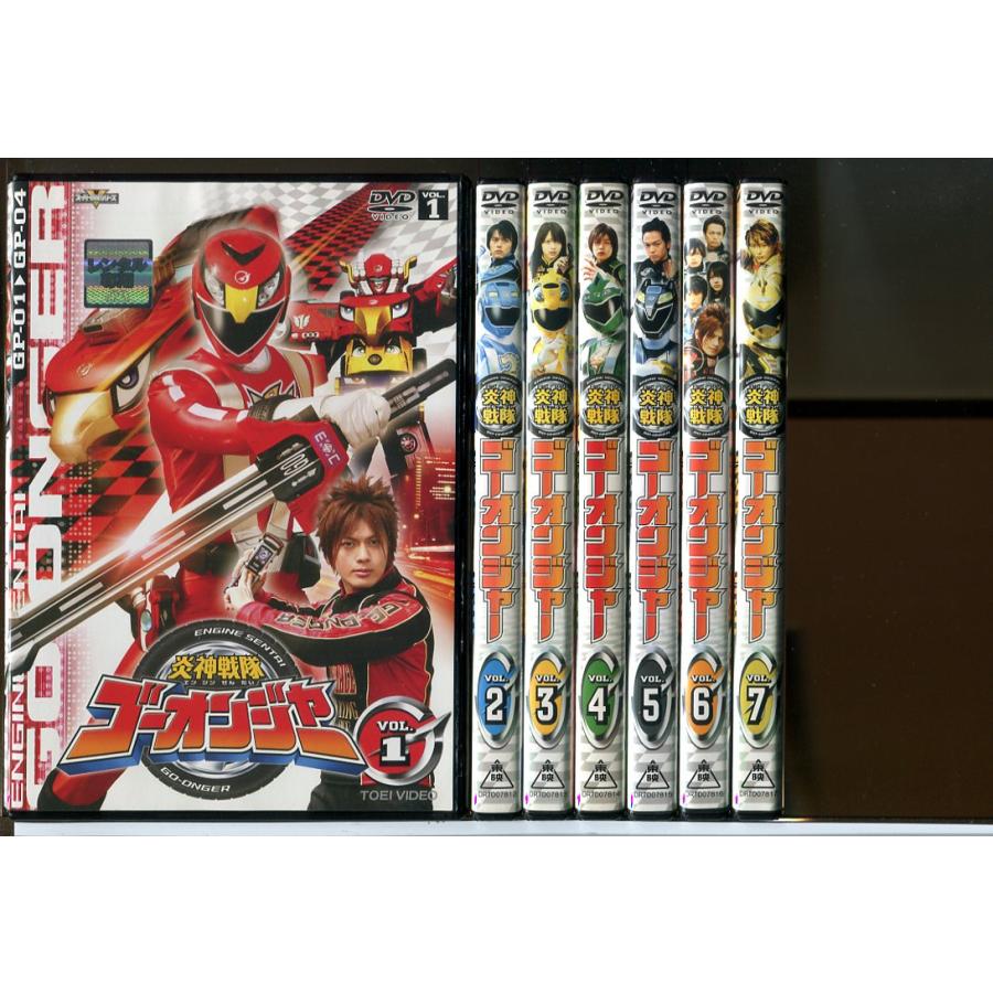 炎神戦隊ゴーオンジャー 全12巻セット/DVD 中古 レンタル落ち/古原靖久/片岡信和/c9995 | ブランド登録なし | 01