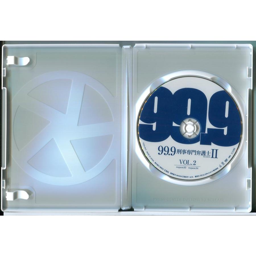 99.9 刑事専門弁護士 SEASON II 4巻セット(全5巻中VOL.1欠品)/DVD 中古 レンタル落ち/松本潤/香川照之/木村文乃/d0157 | ブランド登録なし | 01