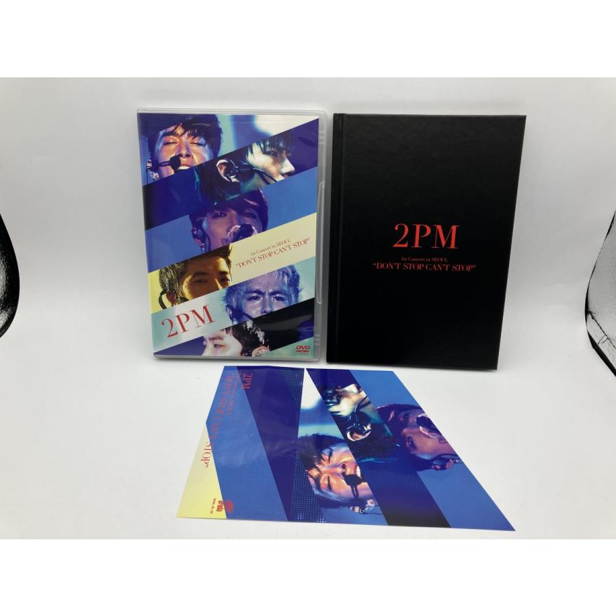 2PM 1st Concert in SEOUL DON'T STOP CAN'T 初回生産限定盤/DVD 2枚組
