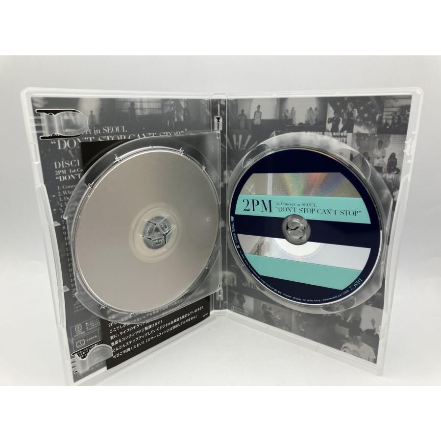 2PM 1st Concert in SEOUL DON'T STOP CAN'T 初回生産限定盤/DVD 2枚組