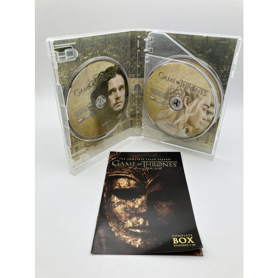 ゲーム・オブ・スローンズ 第五章 コンプリート・ボックス /DVD 5枚組