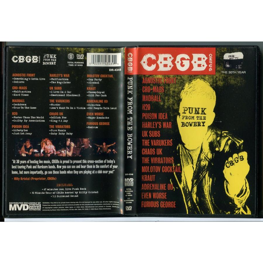 CBGB PUNK FROM THE BOWERY/DVD 中古 セル版/e0638 | ブランド登録なし