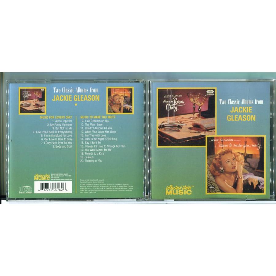 Music for Lovers/Music to Make You Misty ジャッキー・グリースン/CD 中古 セル版/e1422 | ブランド登録なし