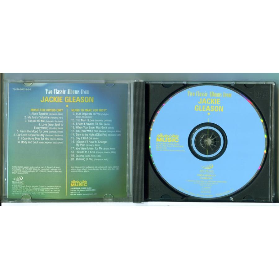 Music for Lovers/Music to Make You Misty ジャッキー・グリースン/CD 中古 セル版/e1422 | ブランド登録なし | 01
