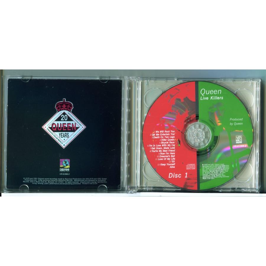 QUEEN LIVE KILLERS (2枚組) クイーン/CD 中古 セル版/e1506 : パイン