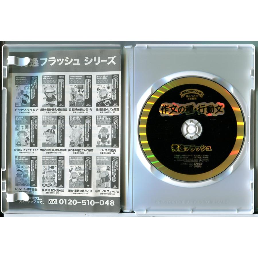 星みつる式 才能教育 秀逸フラッシュ 作文の種・行動文/DVD 中古 セル