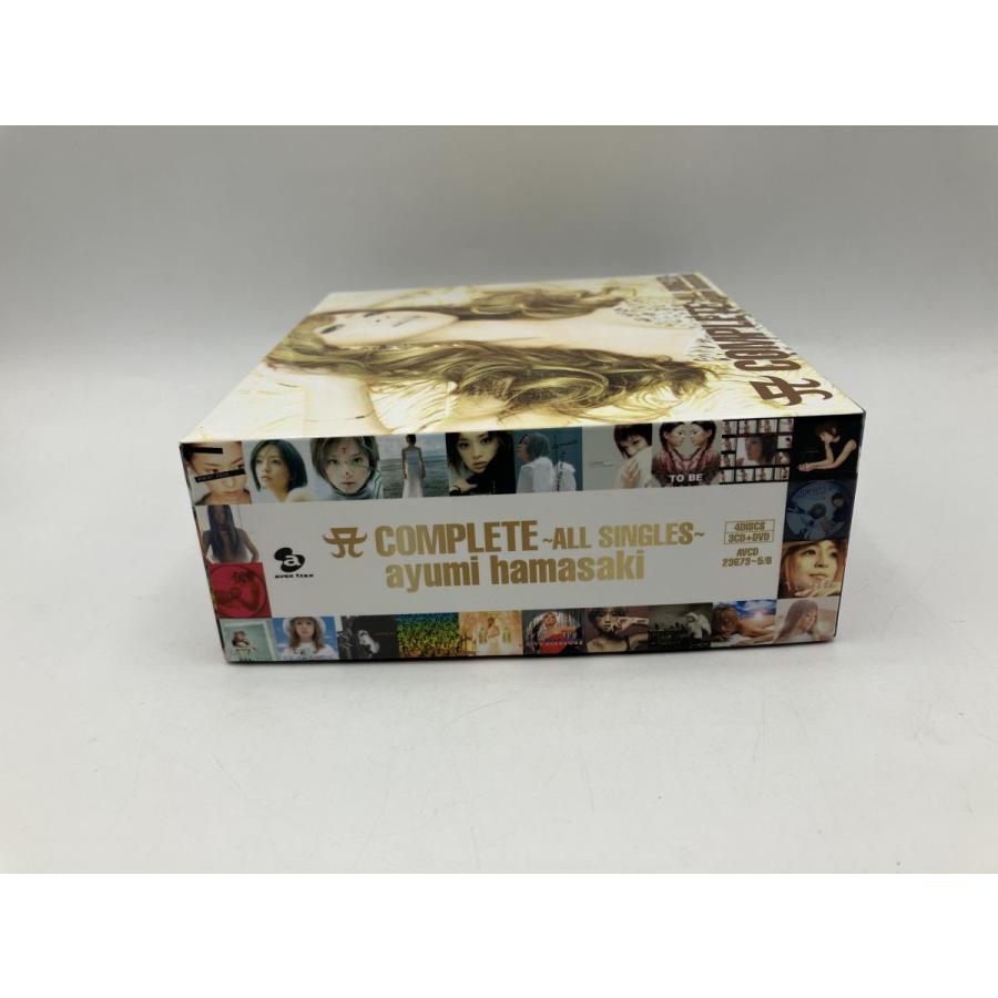 COMPLETE ~ALL SINGLES~ 浜崎あゆみ /3CD+DVD 4枚組 中古 セル版/e1606
