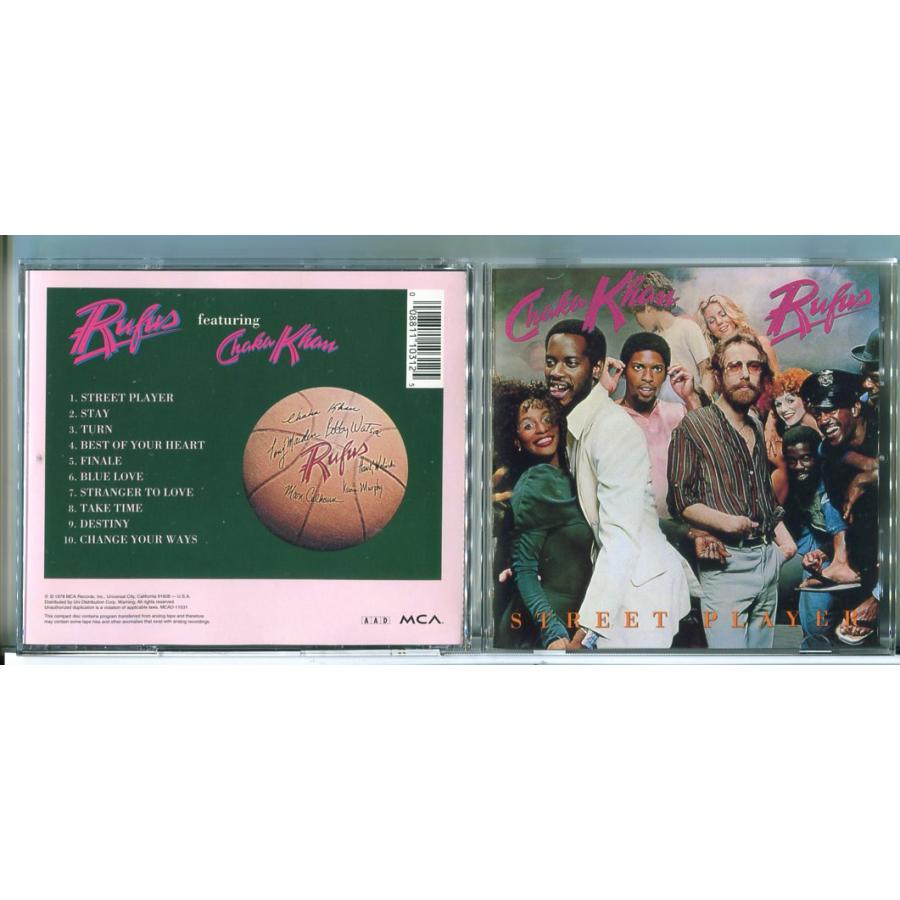 Street Player Rufus,featuring Chaka Khan/CD 中古 セル版/e1753 | ブランド登録なし