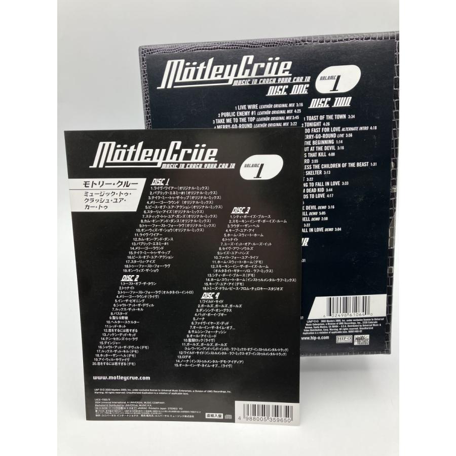 Music To Crash Your Car To Vol.1 /MOTLEY CRUE / モトリー・クルー CD/中古 セル版/e1785 | ブランド登録なし | 01