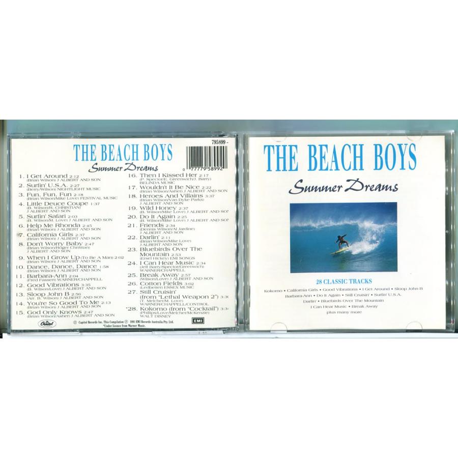 Summer dreams ザ・ビーチ・ボーイズ/CD 中古 セル版/e1817 | ブランド登録なし