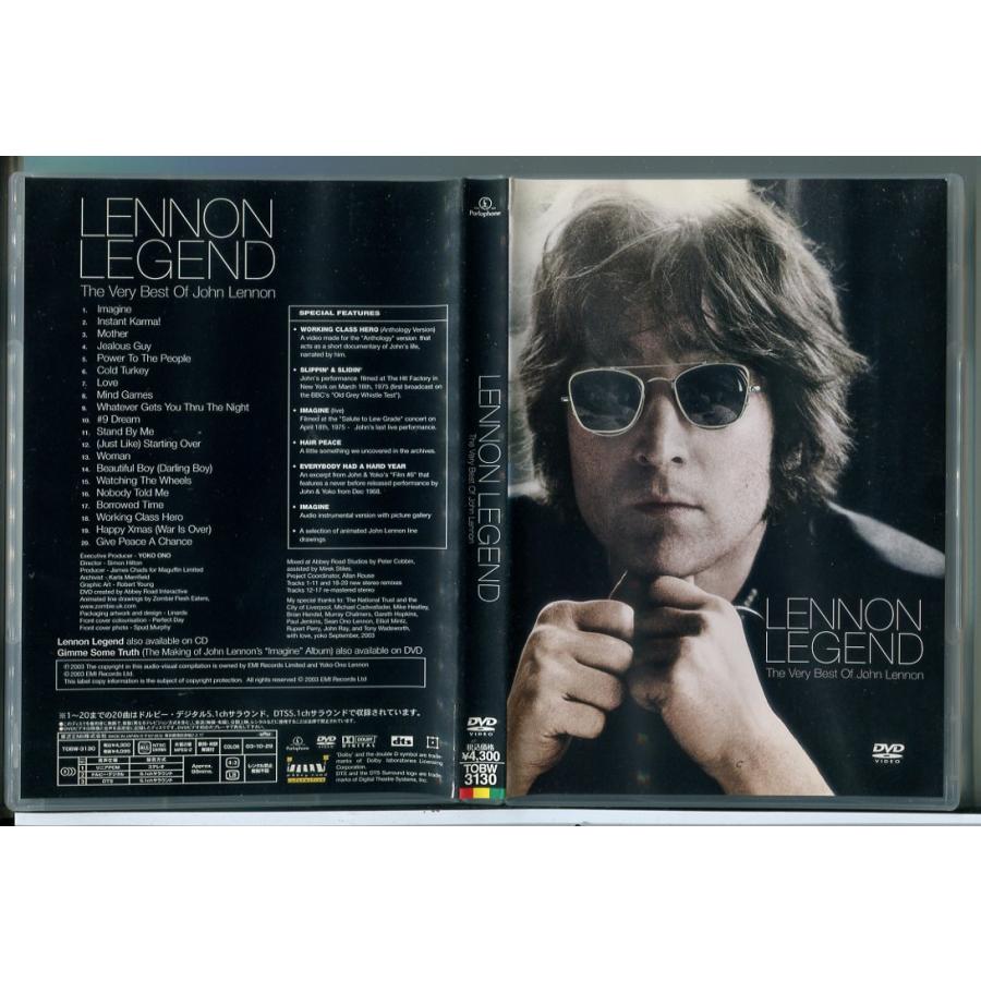 ジョン・レノン LENNON LEGEND THE VERY BEST OF JOHN LENNON/DVD 中古 セル版/e1840 | ブランド登録なし