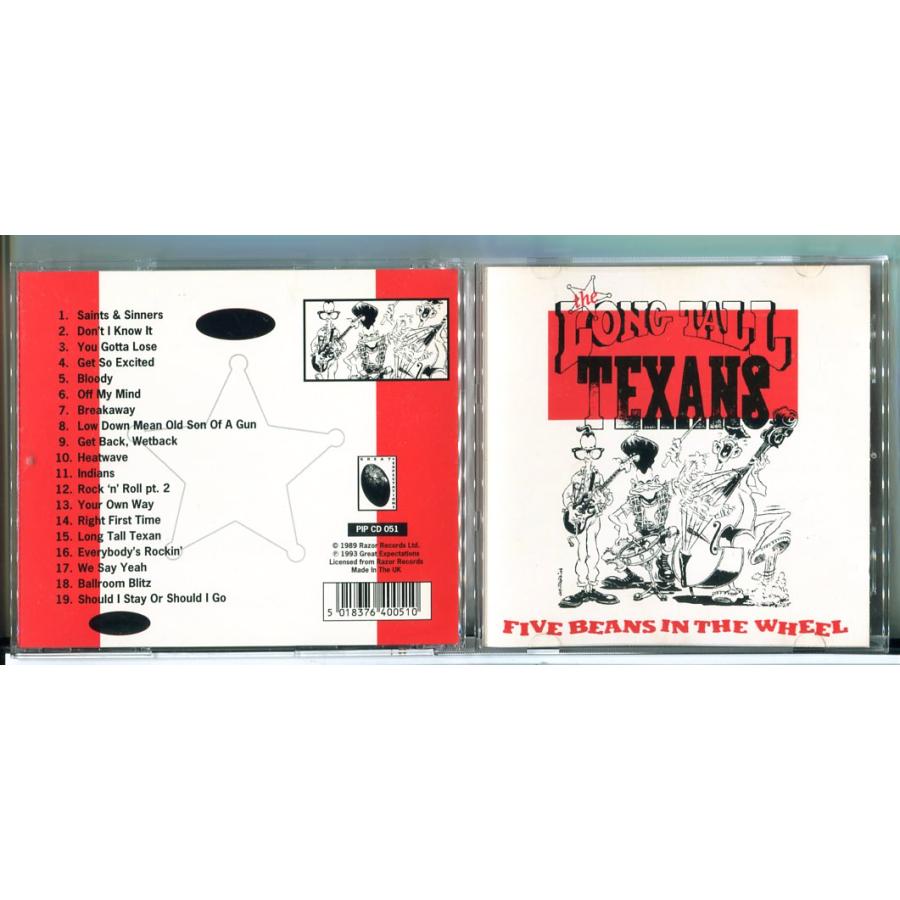Five Beans in the Wheel  THE LONG TALL TEXANS/CD 中古 セル版/e1848 | ブランド登録なし