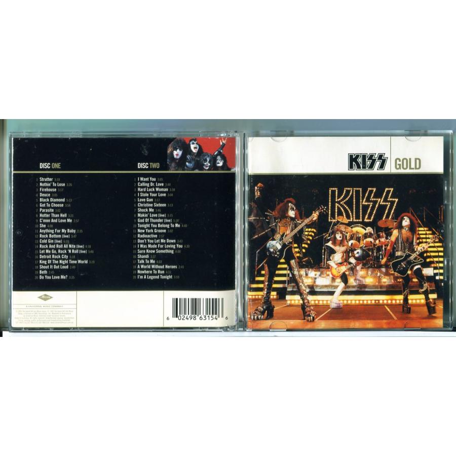Gold KISS /CD 2枚組 中古 セル版/e1920 | ブランド登録なし