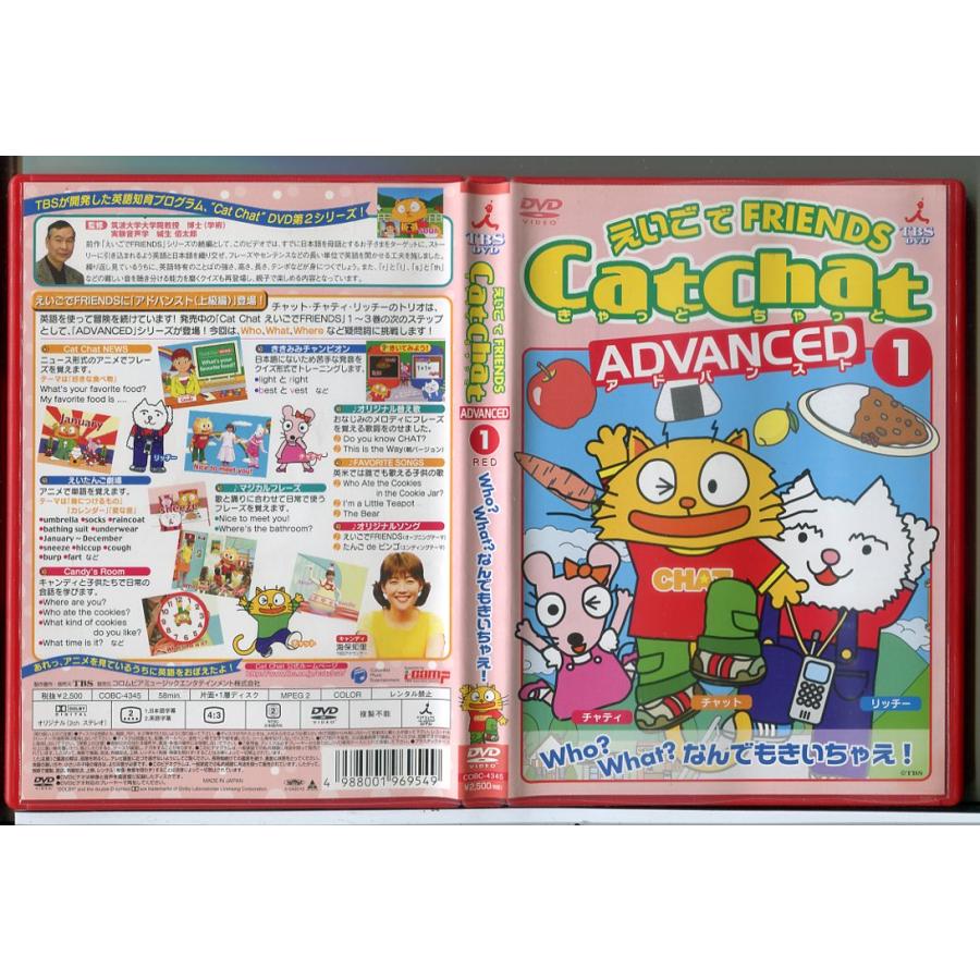 CatChat えいごでFRIENDS アドバンスト 1 Who?What?なんでもきいちゃえ