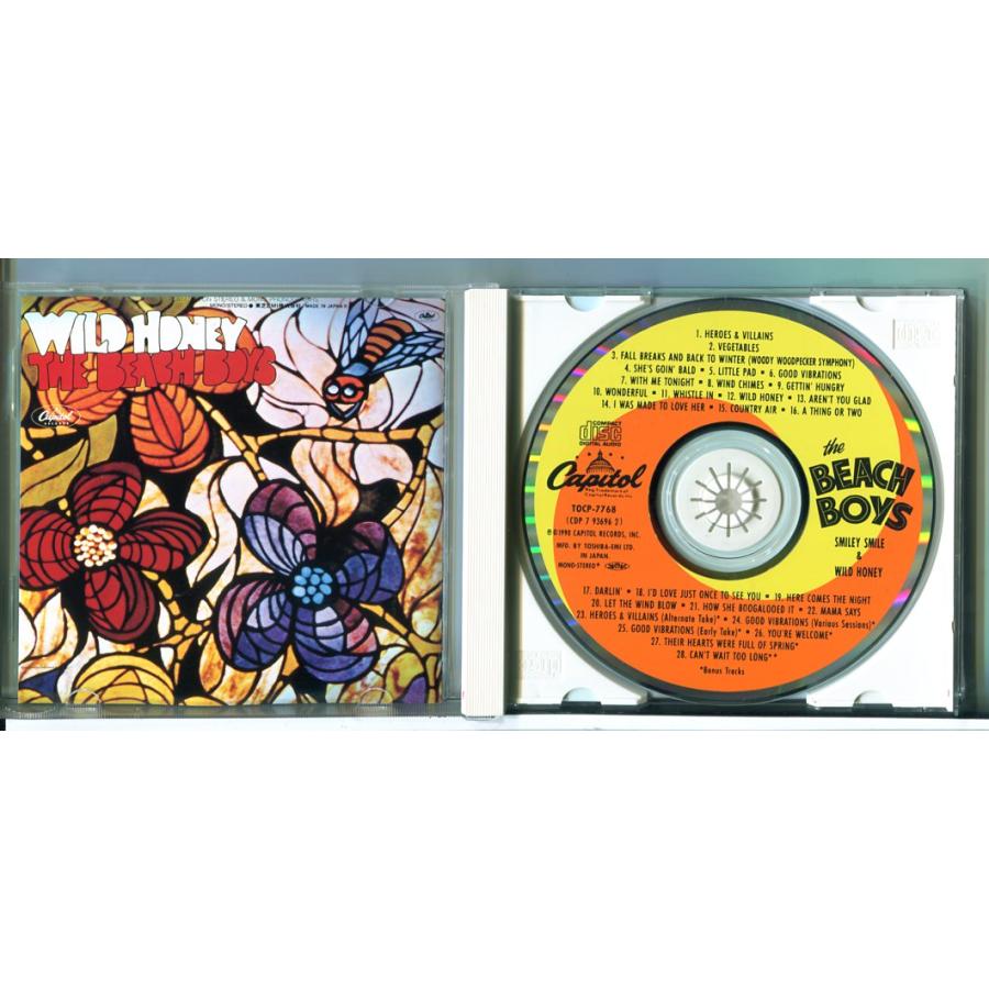 ザ・ビーチ・ボーイズ スマイリー・スマイル＆ワイルド・ハニー/CD 中古 セル版/e2158 | ブランド登録なし | 01