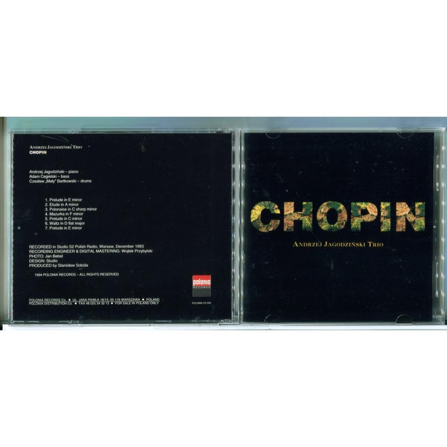Andrzej Jagodzinski Trio Chopin/CD 中古 セル版/e2350 | ブランド登録なし