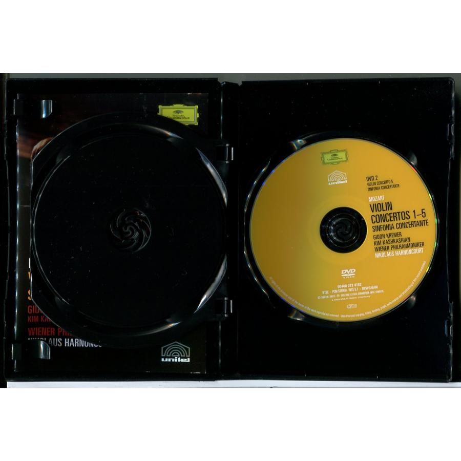 MOZART：VIOLIN CONCERTOS 1-5 SINFONIA CONCERTANTE/DVD 2枚組 中古 セル版 ※インポート/e2397 | ブランド登録なし | 02