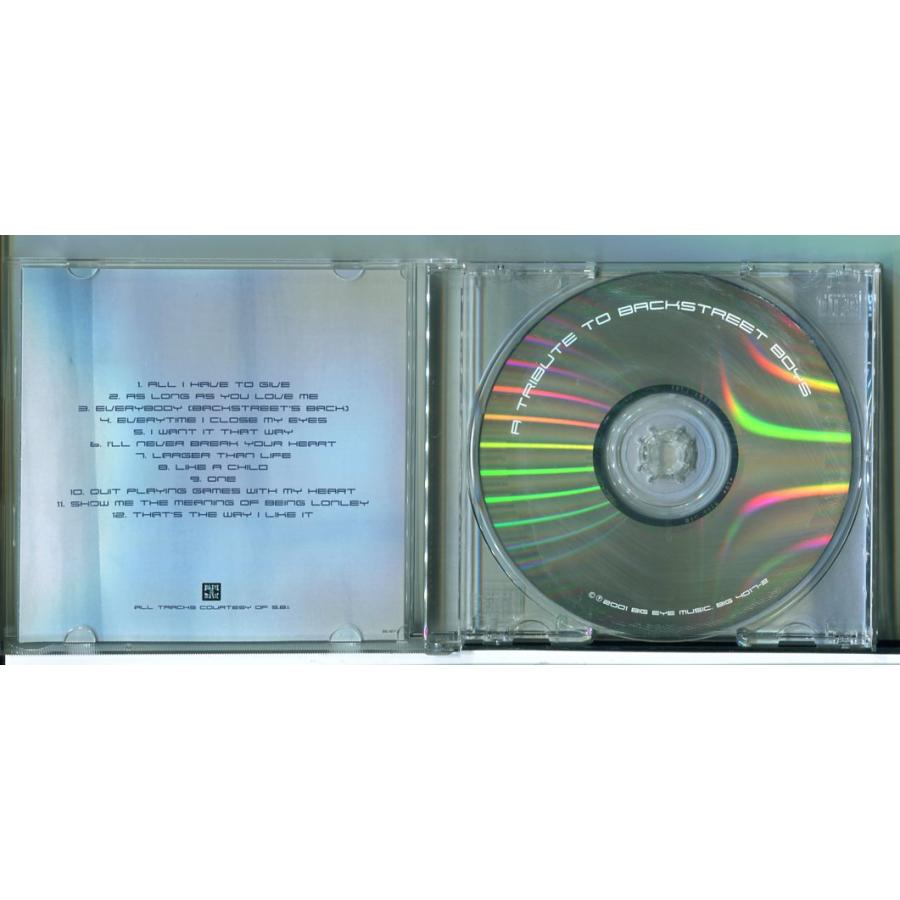 A TRIBUTE TO BACKSTREET BOYS/CD 中古 セル版/e2583 | ブランド登録なし | 01