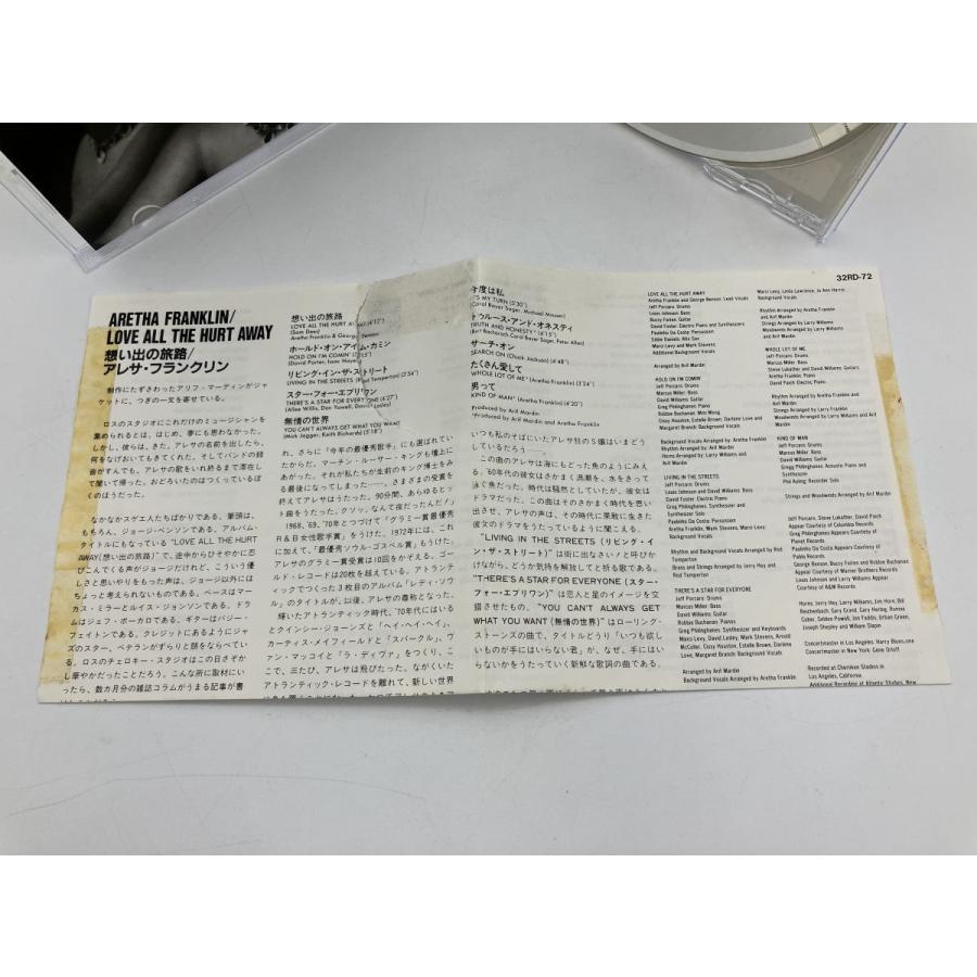 想い出の旅路 アレサ・フランクリン/CD 中古 セル版 32RD-72 ※ライナー難あり/e2648 | ブランド登録なし | 03