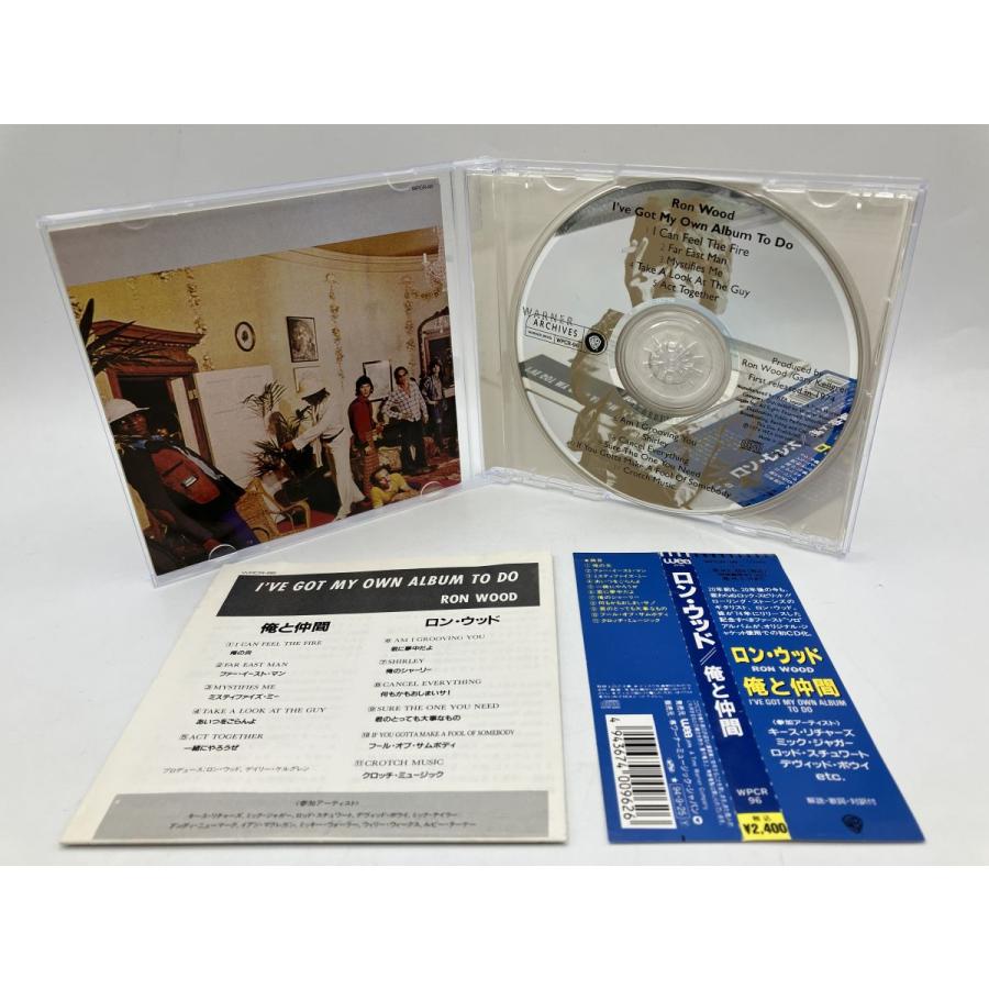 俺と仲間 ロニー・ウッド/CD 中古 セル版 ※帯、解説・歌詞・対訳付/e2778 | ブランド登録なし | 04