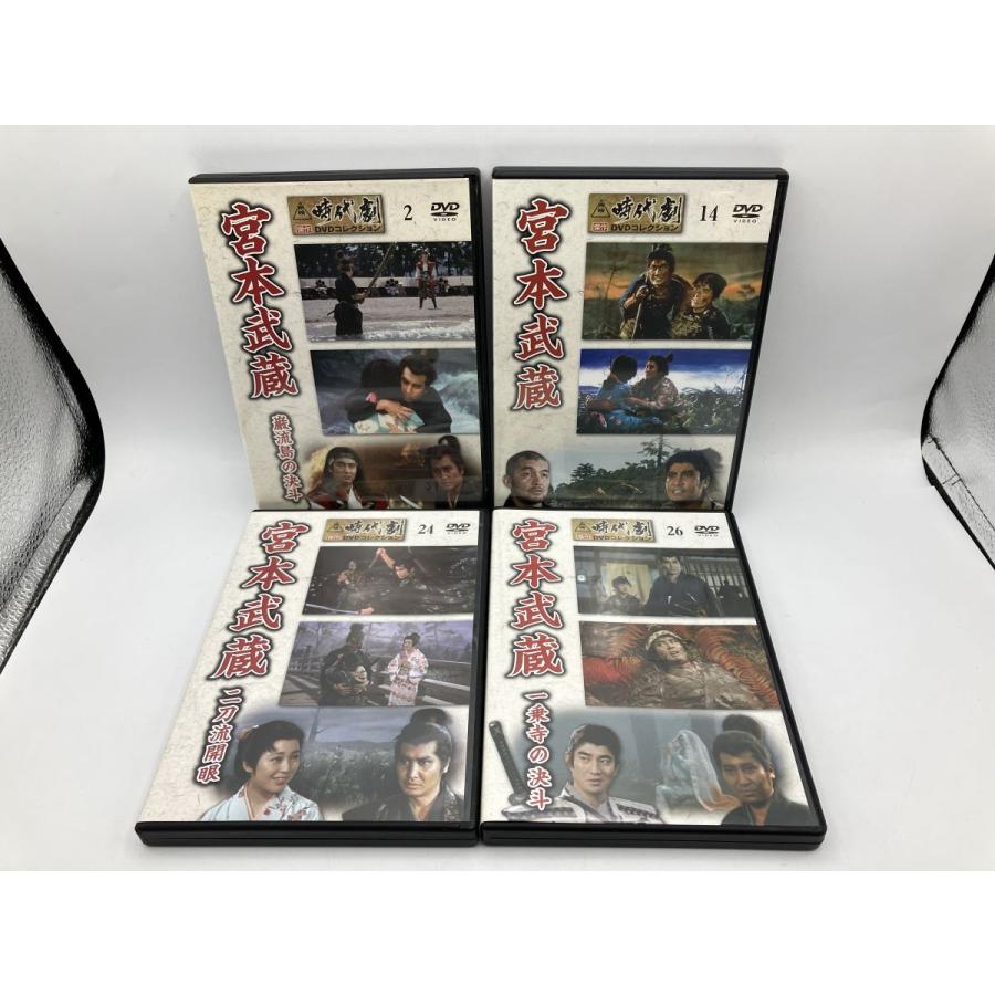 東映時代劇傑作DVDコレクション 「宮本武蔵」 4巻セット/DVD 中古 セル版/e2970 | ブランド登録なし