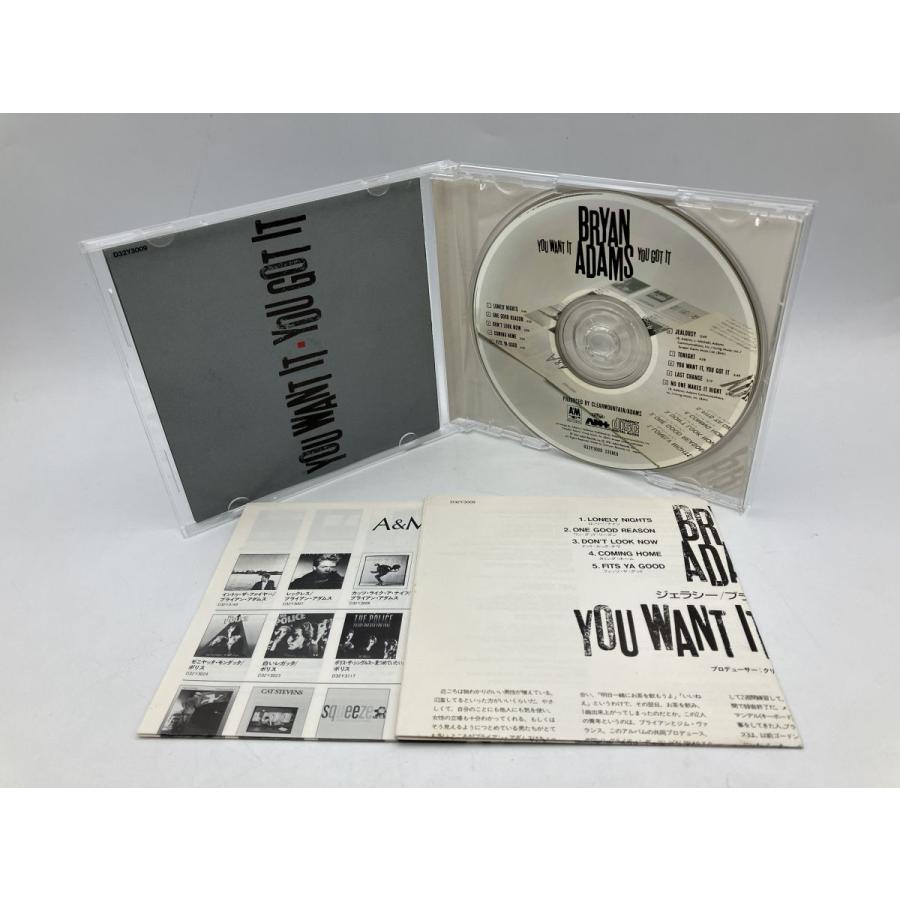 Bryan Adams You Want It You Got It ブライアン・アダムス　ジェラシー/CD 中古 セル版 国内盤/e3086 | ブランド登録なし | 03