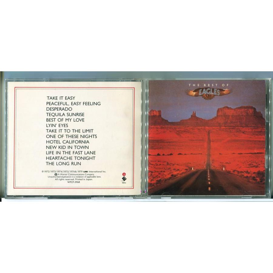 EAGLES ベスト・オブ・イーグルス/CD 中古 セル版/e3087 | ブランド登録なし