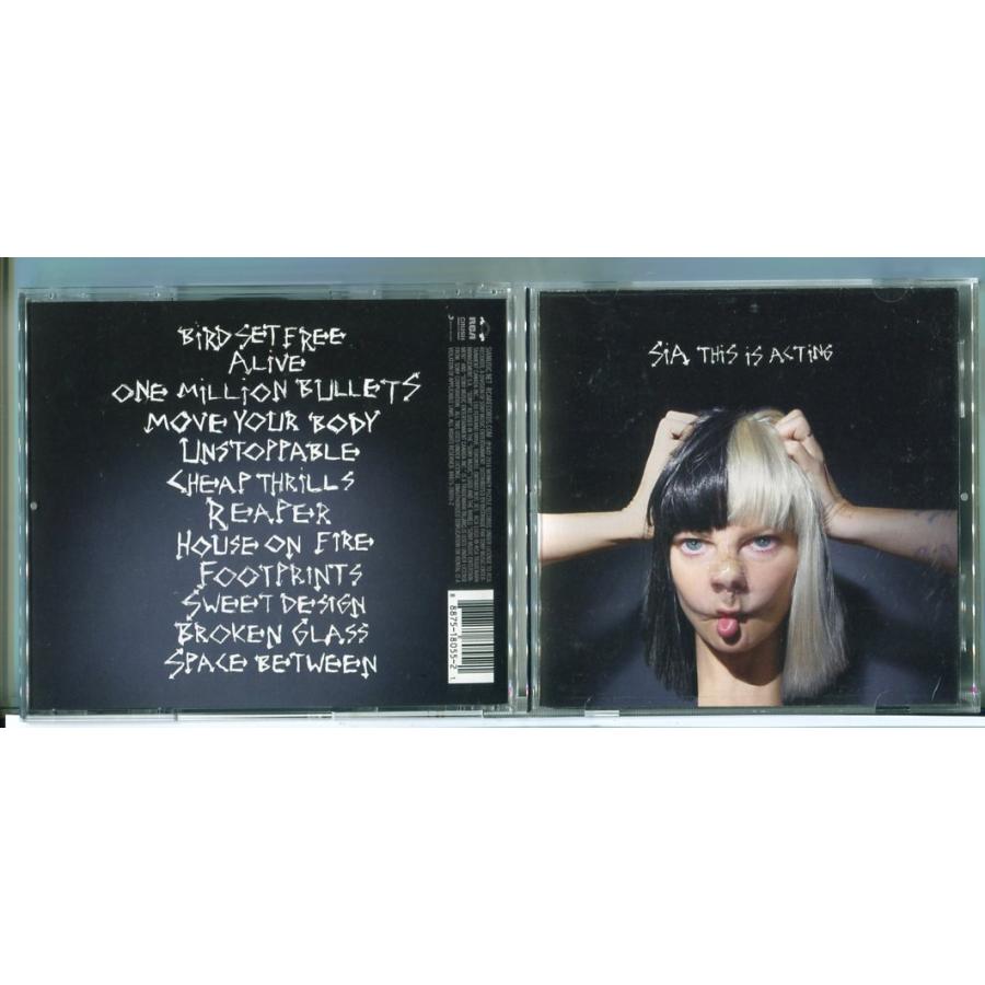 SIA / THIS IS ACTING/CD 中古 セル版 ※インポート/e3093 | ブランド登録なし