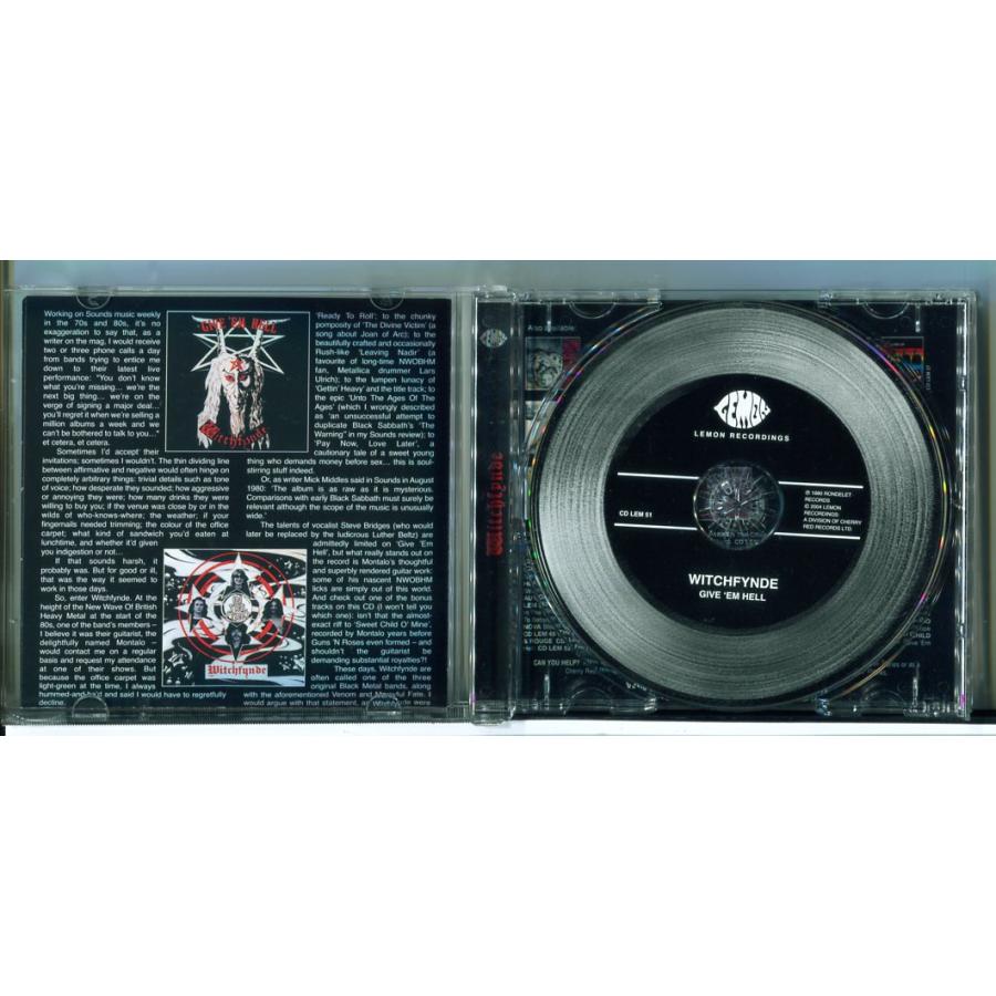 WITCHFYNDE / Give'Em Hell/CD 中古 セル版 ※インポート/e3094 | ブランド登録なし | 01