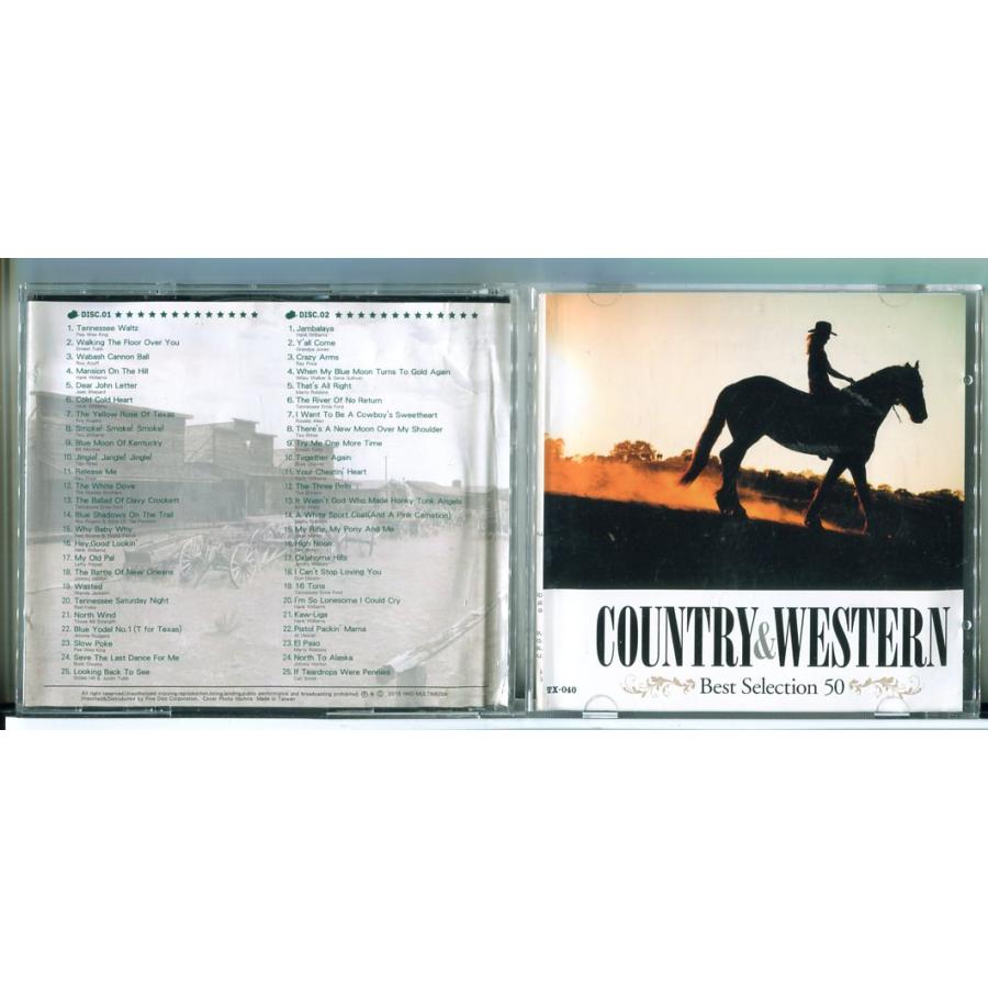 ザ・ベスト カントリー&ウエスタン/テネシー・ワルツ/ジャンバラヤ/CD 2枚組 中古 セル版/e3097 | ブランド登録なし