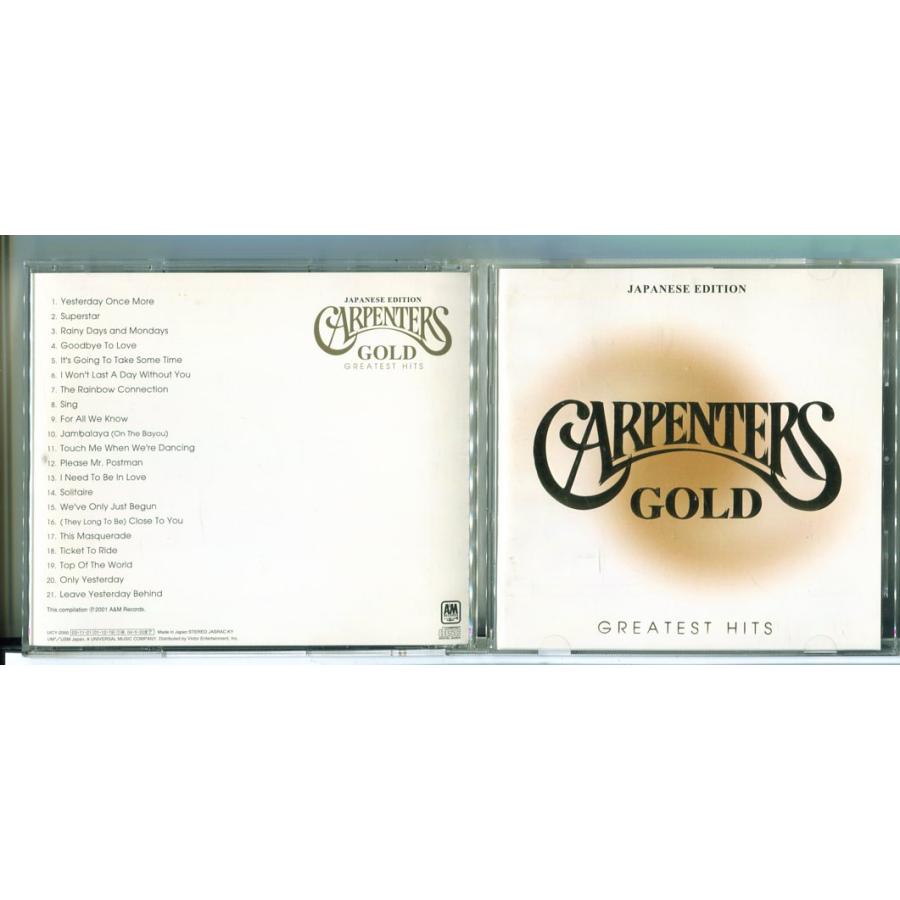カーペンターズ ゴールド/CD 中古 セル版/e3160 | ブランド登録なし