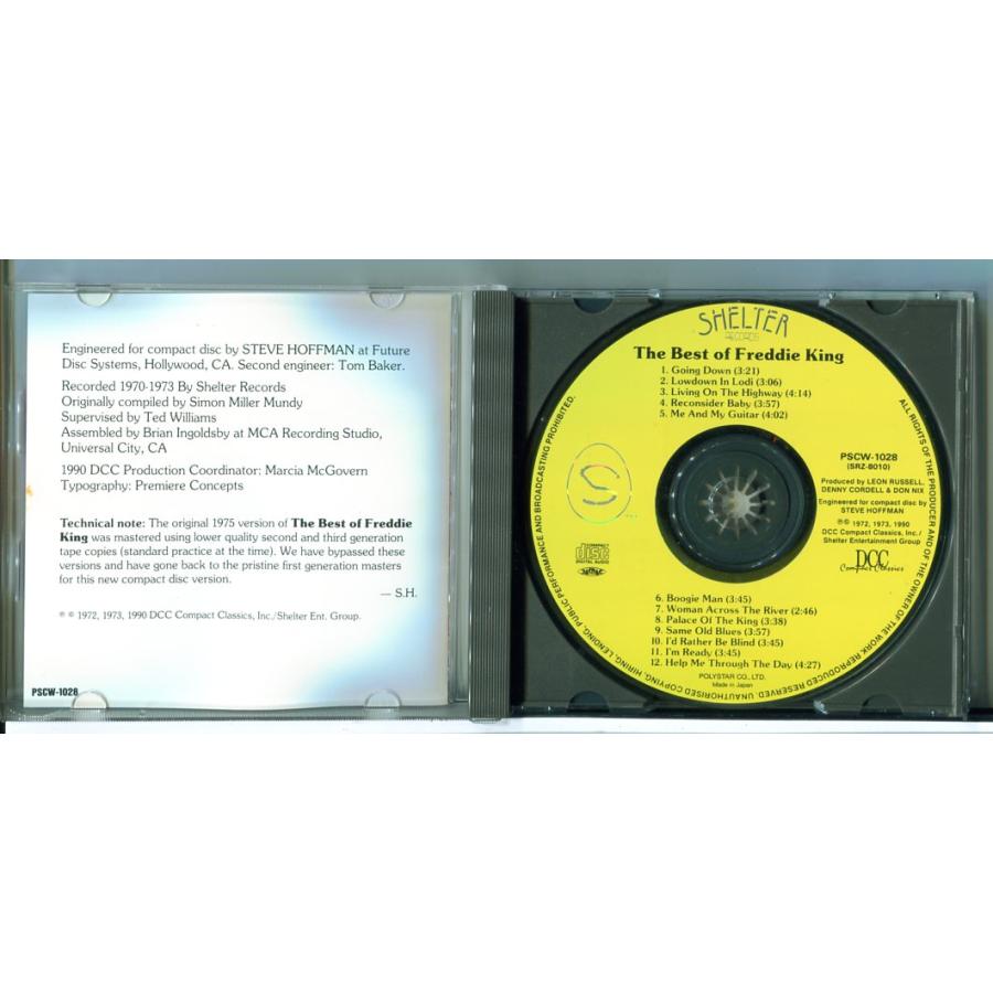 フレディ・キング / THE BEST OF FREDDIE KING/CD 中古 セル版/e3291 | ブランド登録なし | 01