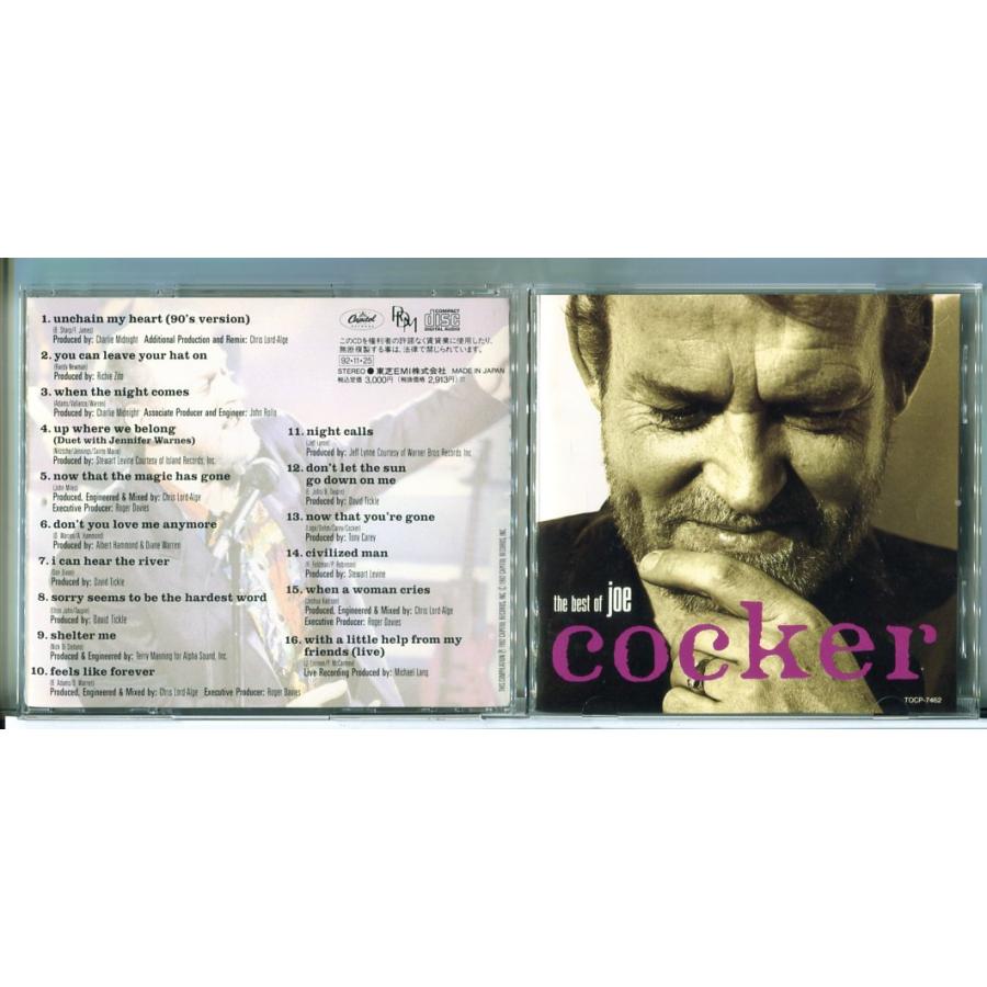 Joe Cocker ザ・グレイテスト・ヒッツ・オブ・ジョー・コッカー/CD 中古 セル版 ※国内盤/e3350 | ブランド登録なし